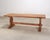 Country French Provincial Oak Farmhouse Dining Table 7Ft For Sale - Image 17 of 18