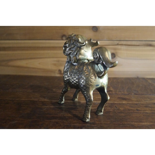 Bronze 1940s Chinese Bronze Foo Dog Censor / Incense Burner For Sale - Image 8 of 9