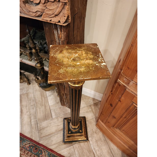 1960s Vintage Florentine Pedestal For Sale - Image 5 of 9
