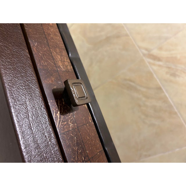 2000 - 2009 Cocoshell Mosaic Writing Desk For Sale - Image 5 of 9