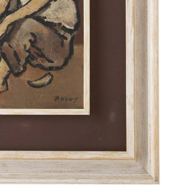 Pinho Diniz, Figurative Scene, Oil Painting For Sale - Image 5 of 6