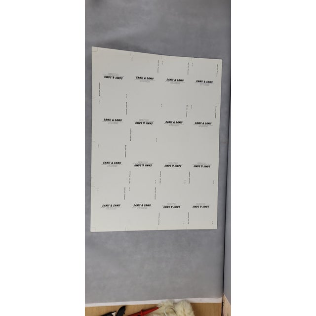 Black Micky Samii, Collage, 1980s, Photographic Print For Sale - Image 8 of 9