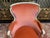 Louis XVI Red Armchair For Sale - Image 3 of 8