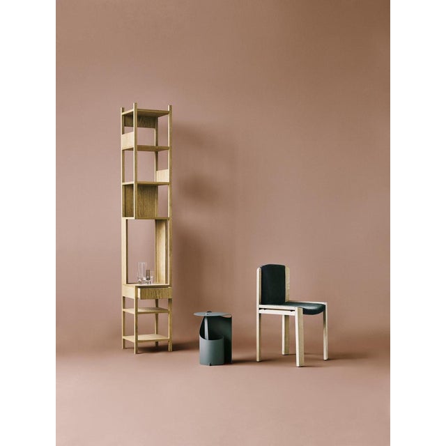 300 Chaisr in Wood and Leather by Joe Colombo for Karakter, Set of 6 For Sale - Image 15 of 16