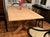 Early 20th Century Primitive Pine Farm Trestle Dining Table For Sale In New York - Image 6 of 8