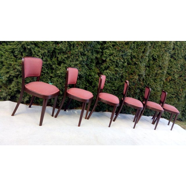 Art Deco Dining Chairs from Thonet, 1920s, Set of 6 For Sale - Image 14 of 18