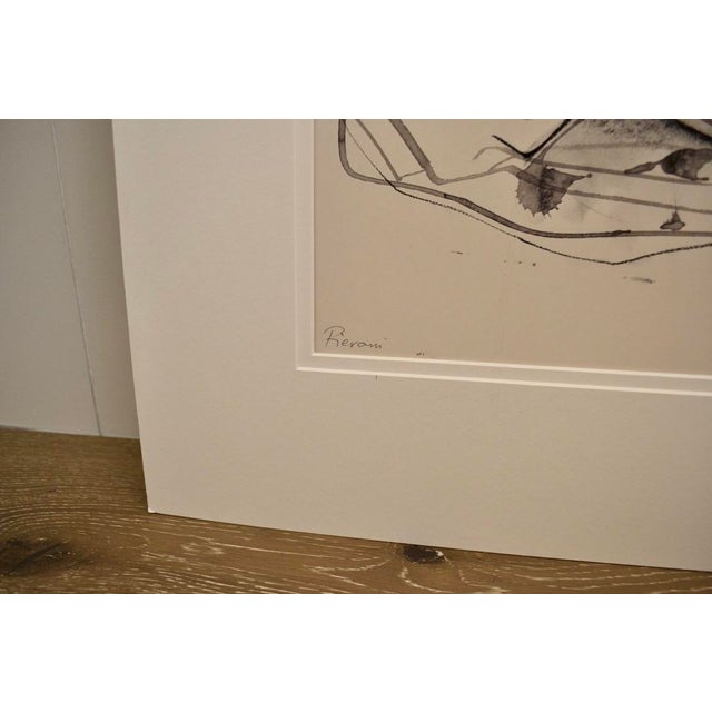 1990s Large Bella Pieroni Lithograph For Sale - Image 4 of 4