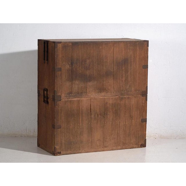 Antique Japanese Tansu Cabinet For Sale - Image 11 of 12