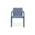 Blue Model S320 Chairs in Blue Grey Fabric from Thonet, Set of 6 For Sale - Image 8 of 12