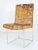 Metal Milo Baughman Thin Frame Chrome Dining Chair in Gold Metallic, by Pairs Up to 12 For Sale - Image 7 of 13