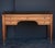 French Louis XVI Style Writing Table or Desk of Walnut With Leather Top From France For Sale - Image 3 of 16