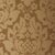 Sample - Schumacher Fiore Damask Wallpaper in Mocha For Sale