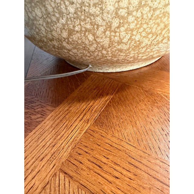Sunset Lamps 1970s Sunset Cosco Drip Glaze Ceramic Table Lamps in Earth Tones - a Pair For Sale - Image 4 of 13