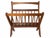 Vintage Danish Modern Teak Folding Magazine Rack