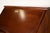 Chippendale Solid Mahogany Drop Front Secretary Desk by Jasper Cabinet Co. For Sale - Image 13 of 18