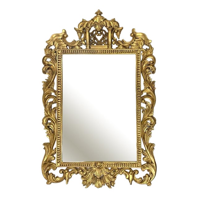 Chinese Chippendale Mirror Gilt Pier Mirror For Sale