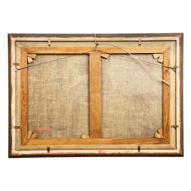 “Young Naval Conscript” Antique French Painting by Julien Le Blant For Sale - Image 16 of 17