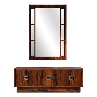 Danish Cabinetmaker Entrance Set, Denmark, 1960s, Set of 2 For Sale