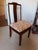 Wood 1950s Chinese Ming Style Rosewood Hand-Carved Dining Table With 6 Chairs - Set of 7 For Sale - Image 7 of 10