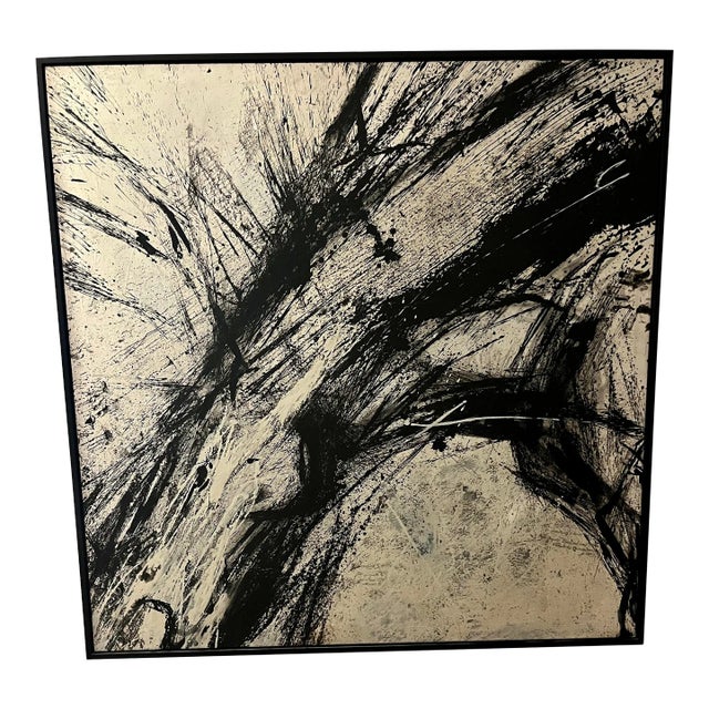 2003 Acrylic on Canvas Raging Horse Painting by Indian Artist Kisalay Pramodray Vora For Sale