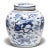 Chinese Blue and White Jar with Mythical Fu Lions For Sale - Image 4 of 4