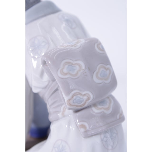 Lladro no.4840 Japanese Girl Decorating For Sale - Image 11 of 12