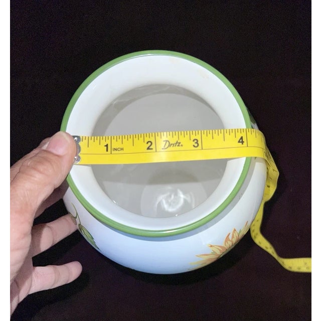 White Vintage Tiffany & Co. “Tiffany Petals” Porcelain Vase For Sale - Image 8 of 8