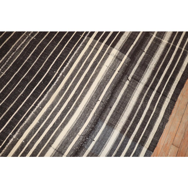 Large Gallery Size Turkish Kilim Flatweave For Sale - Image 4 of 18
