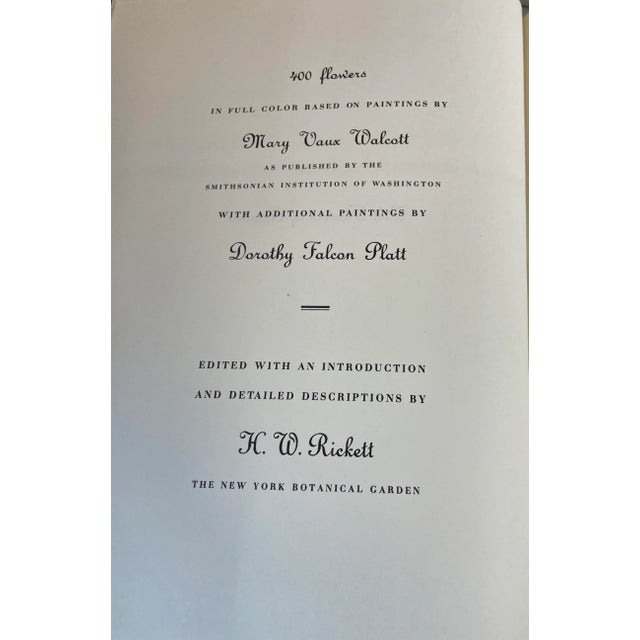 Mid-Century Modern 1978 “Wild Flowers of America” Illustrated Book For Sale - Image 3 of 11