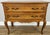 Vintage French Louis Style Oak Chest of 2 Drawers For Sale - Image 3 of 15