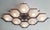 Not Yet Made - Made To Order 21st Century Beehive Bronze Glossy Gray Murano Flush Mount by Fabio LTD For Sale - Image 5 of 7