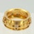 1990s Temple St. Clair Diamond Flower Band Ring in 18k Yellow Gold, Size 6.25 For Sale In New York - Image 6 of 9