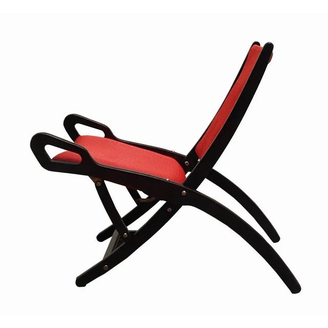 Ninfea Folding Chair by Gio Ponti for Fratelli Reguitti, Italy, 1960s For Sale - Image 3 of 9