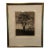 Vintage Etching Print "Egenberg" by Artist Christian Christensen For Sale