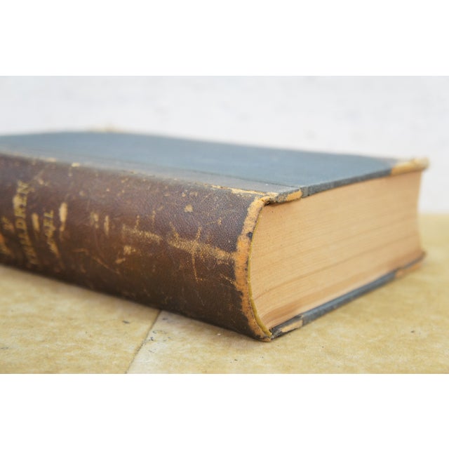 Late 19th Century Antique 1890 Diseases of Children Alfred Vogel Appletons Medical Library Leather For Sale - Image 5 of 12