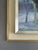 Mid-Century Modern 'Hushed Trees' Vintage Original Landscape Oil Painting, Framed For Sale - Image 6 of 12