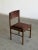 Brown 1970s Minimal Dark Brown Mid Century Chairs For Sale - Image 8 of 15