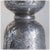 DETAILS This antique, Indian bidri spitoon (Peekdaan or Thookadaan) is cast as an opposing double bell-shape, with the...