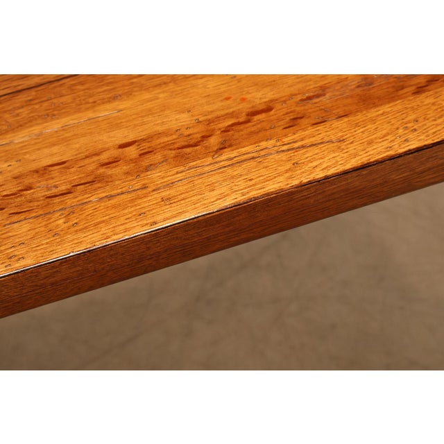 Brown Broyhill Attic Heirlooms Farmhouse Extending Dining Table For Sale - Image 8 of 18