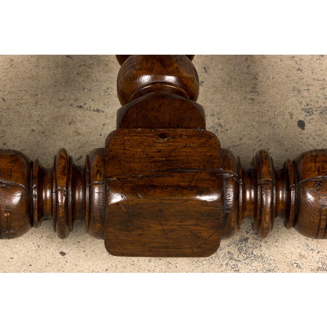 Late 19th Century French Louis XIV Style Oak Dining Table For Sale - Image 15 of 18