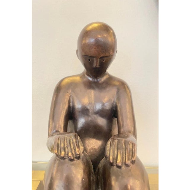 Mimmo Paladino, Figurative Sculpture, 1960, Bronze For Sale - Image 10 of 13