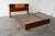 Mid-Century Modern Hooker Furniture Mid-Century Modern Walnut & Cane Full Size Headboard Bed Frame For Sale - Image 3 of 14