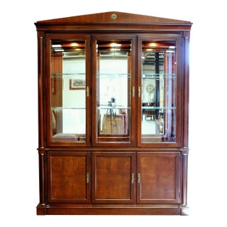 Late 20th Century Ethan Allen 'Sable' China Cabinet For Sale