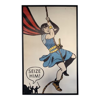Lee Falk 1965 Prince Valiant Book Guild Poster For Sale