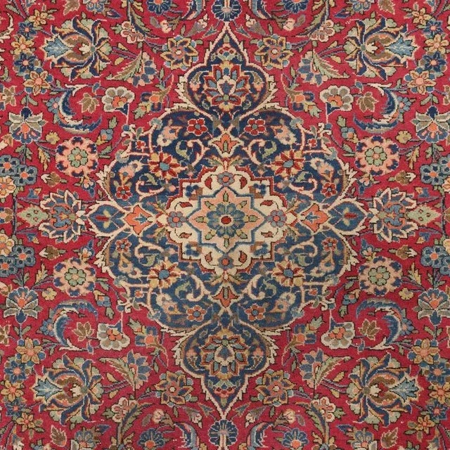 Keshan Dabir Rug in Wool For Sale - Image 5 of 9