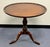 Beautiful Queen Anne style mahogany tea table by Brandt of Hagerstown Maryland. Well done carved pie crust top, with a...