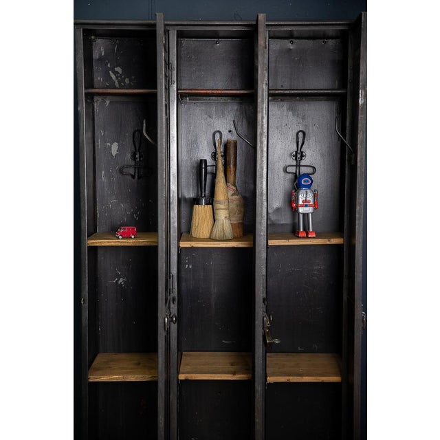 Industrial Vintage Industrial Locker from Gantois, 1920s For Sale - Image 3 of 8