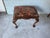 20th Century French Provincial Style Walnut Footstool or Ottoman For Sale - Image 17 of 17
