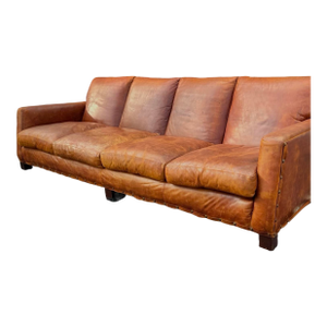 Vintage Ralph Lauren Leather Sofa