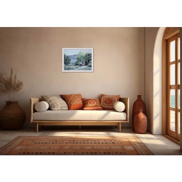 2020s Modern Contemporary Impressionist Landscape Oil Painting For Sale - Image 5 of 12